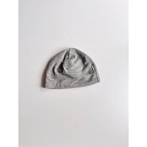 ICEBREAKER Grey Stretch Merino Wool Knit Beanie Toque Hat, One Size